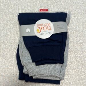 Carter's Navy and Gray Baby Pants Set